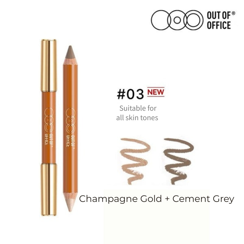 Out of Office Contour & Highlight Duo Pencil (+sharpener）