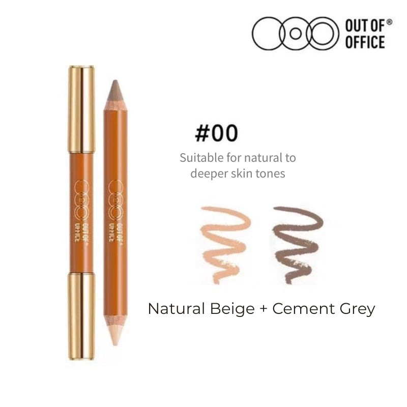 Out of Office Contour & Highlight Duo Pencil (+sharpener）