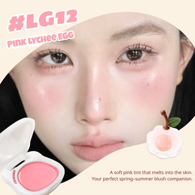 LEEMEMBER Lychee Series Hydrating Multi-Purpose Blush Balm