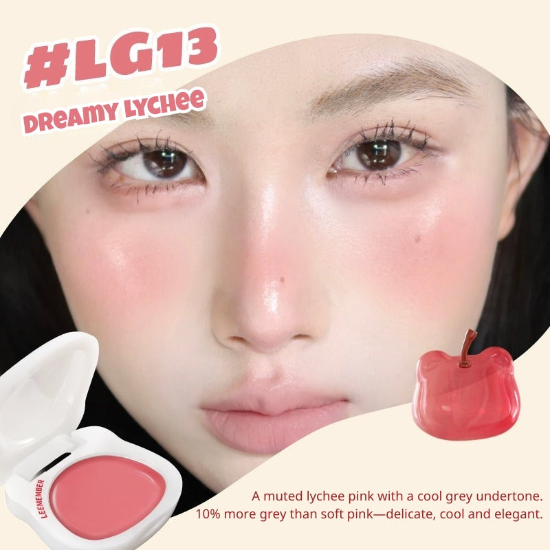 LEEMEMBER Lychee Series Hydrating Multi-Purpose Blush Balm