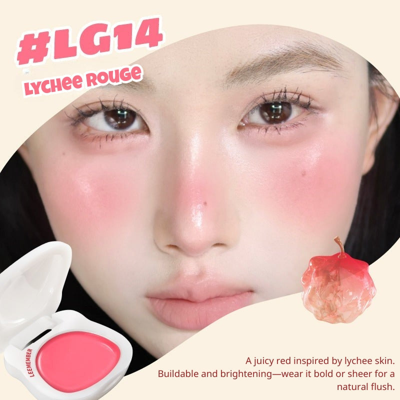 LEEMEMBER Lychee Series Hydrating Multi-Purpose Blush Balm