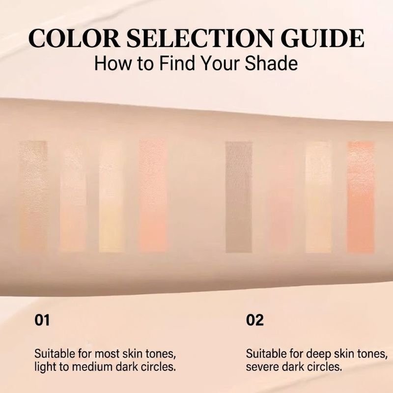 INSBAHA Pot 5 colours Concealer Palette