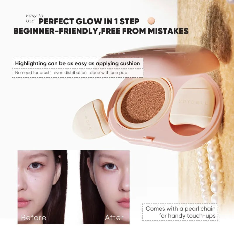 JUDYDOLL Little Pearl Highlighting Concealer Cushion