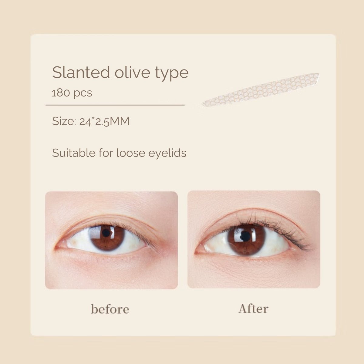 AMORTALS Precision Fit Double Eyelid Tape - RV Cosmetics