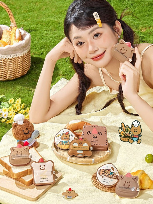 AMORTALS x TUNEE GOODS Croissant Makeup Sponge Set - RV Cosmetics