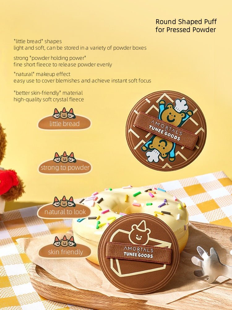 AMORTALS x TUNEE GOODS Croissant Makeup Sponge Set - RV Cosmetics