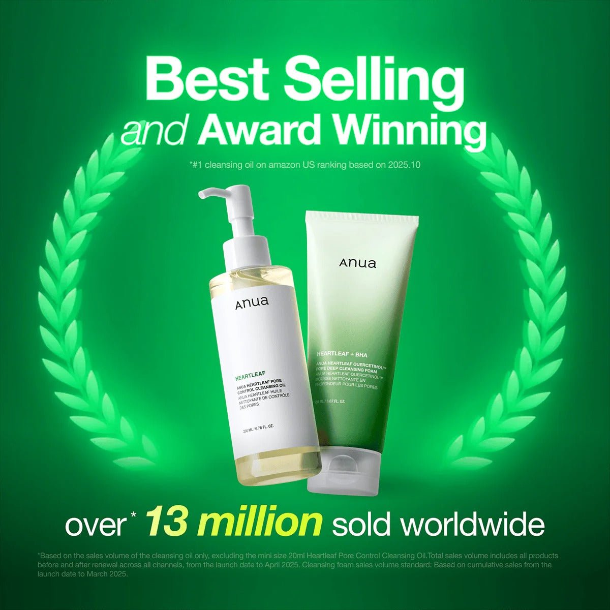 Anua Double Cleansing Duo – Cleansing Oil 200ml + Foam 150ml - RV Cosmetics