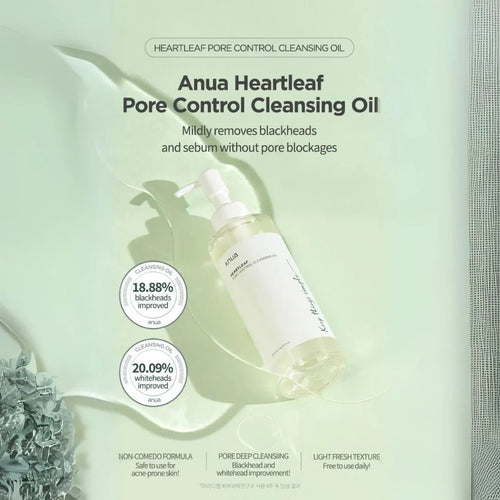 Anua Heartleaf Pore Control Cleansing Oil 200ml - RV Cosmetics