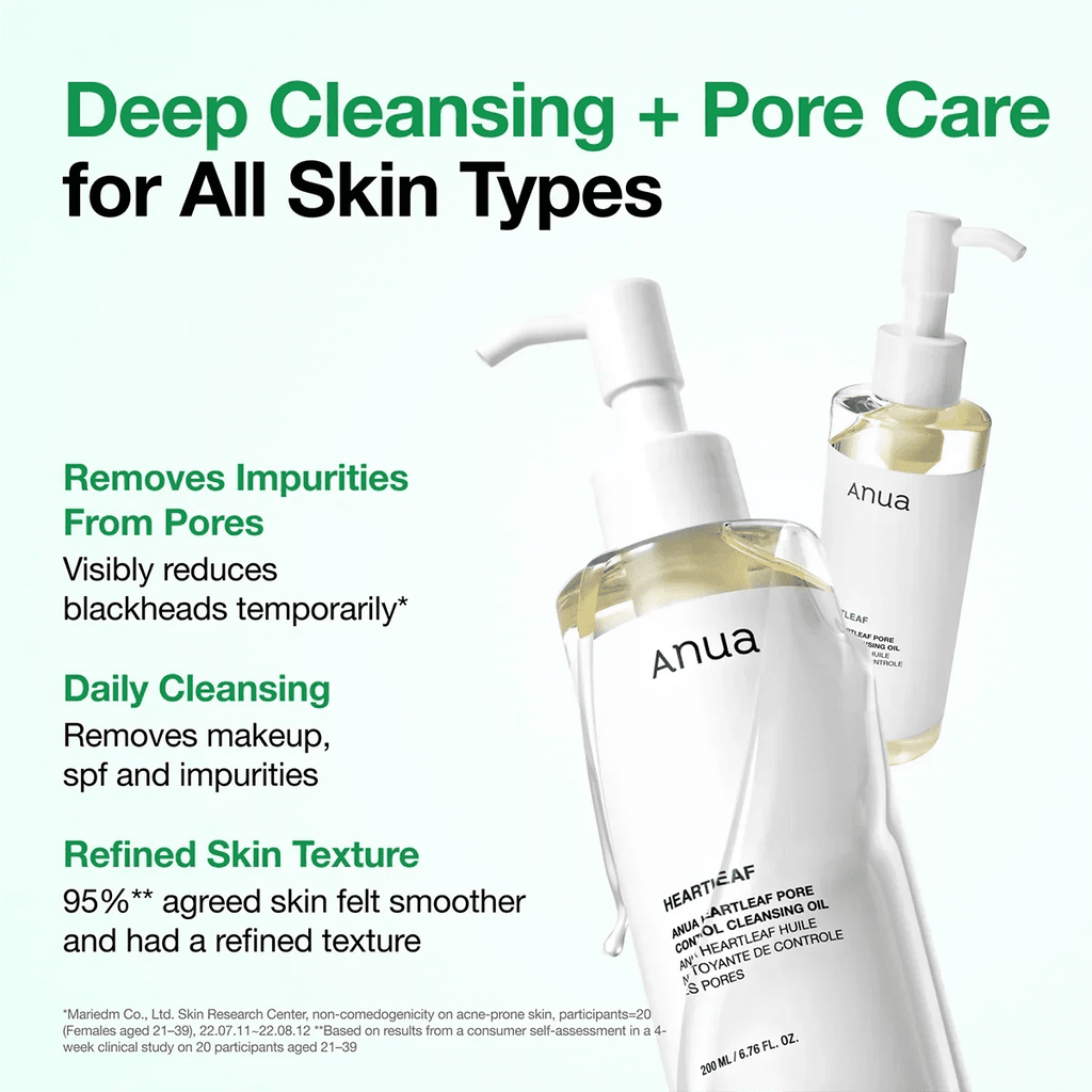 Anua Heartleaf Pore Control Cleansing Oil 200ml - RV Cosmetics