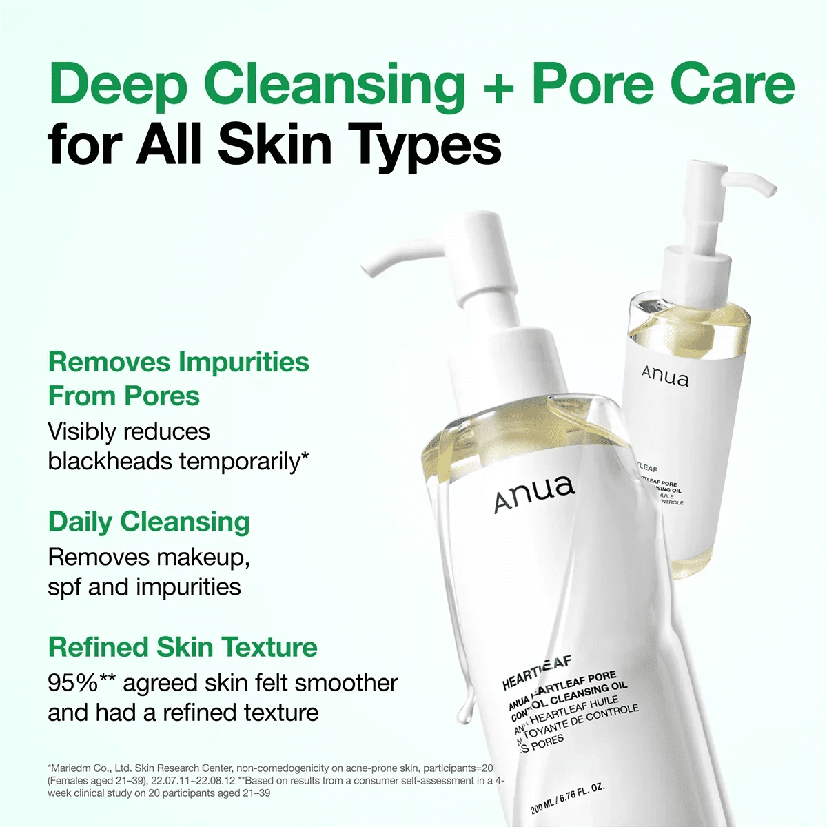 Anua Heartleaf Pore Control Cleansing Oil 200ml - RV Cosmetics