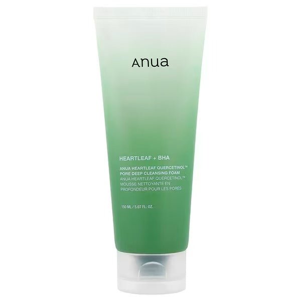 Anua Heartleaf Quercetinol Pore Deep Cleansing Foam 150ml - RV Cosmetics