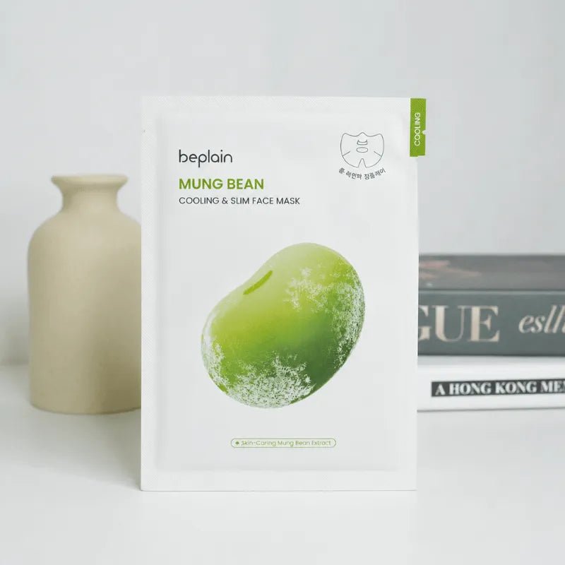 Beplain Mung Bean Cooling and Slim Face Mask - RV Cosmetics