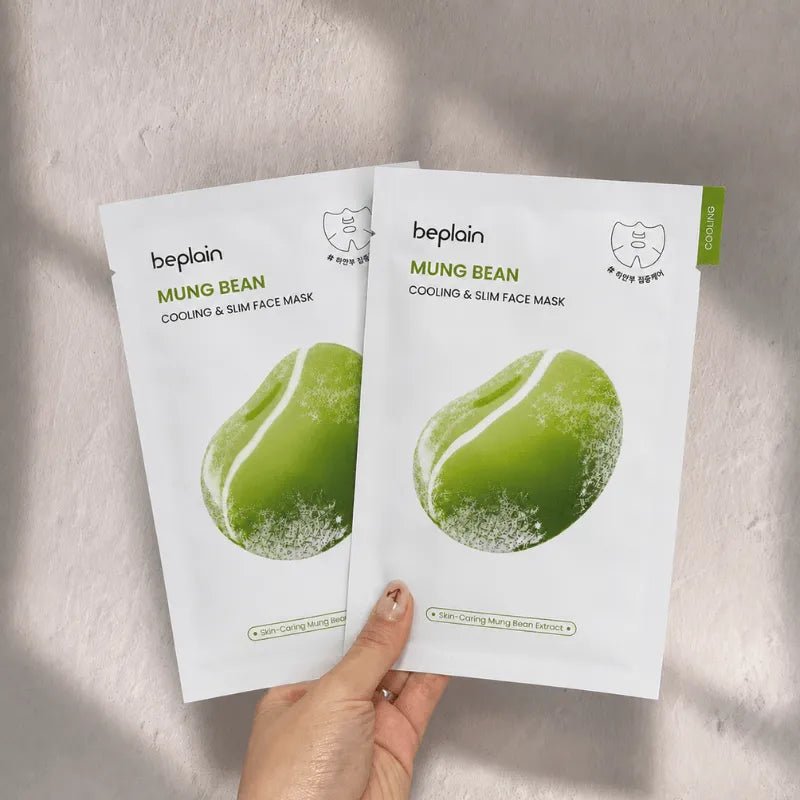 Beplain Mung Bean Cooling and Slim Face Mask - RV Cosmetics