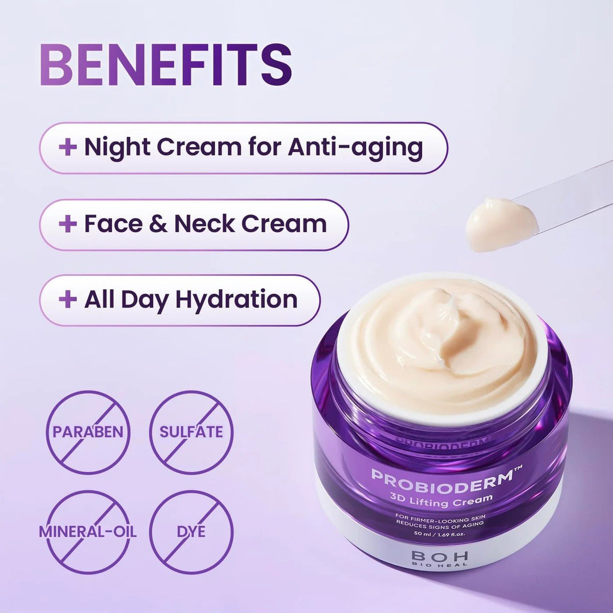 BIOHEAL BOH Probioderm 3D Lifting Cream 50ml - RV Cosmetics