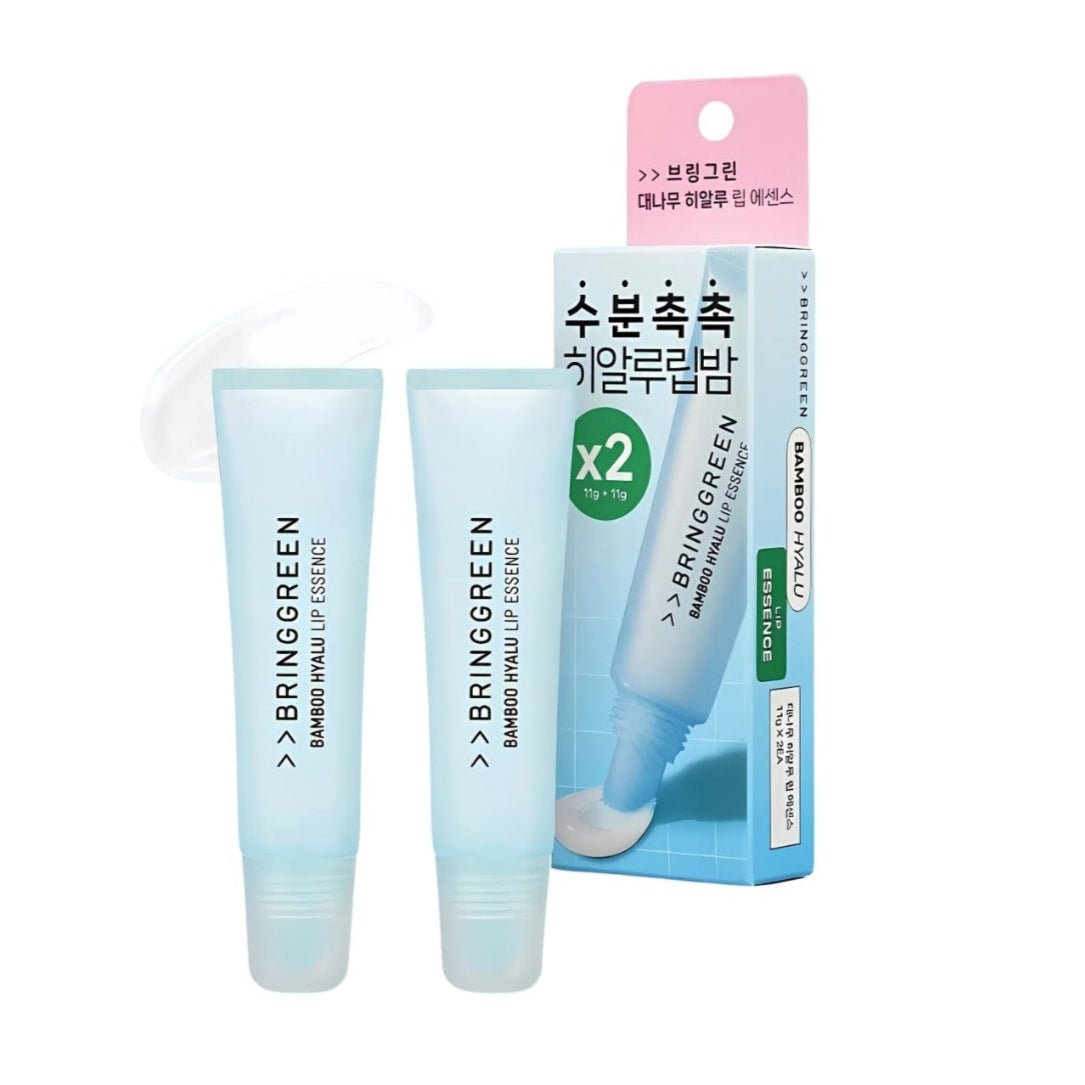 BRING GREEN Bamboo Hyalu Lip Essence Double Set - RV Cosmetics
