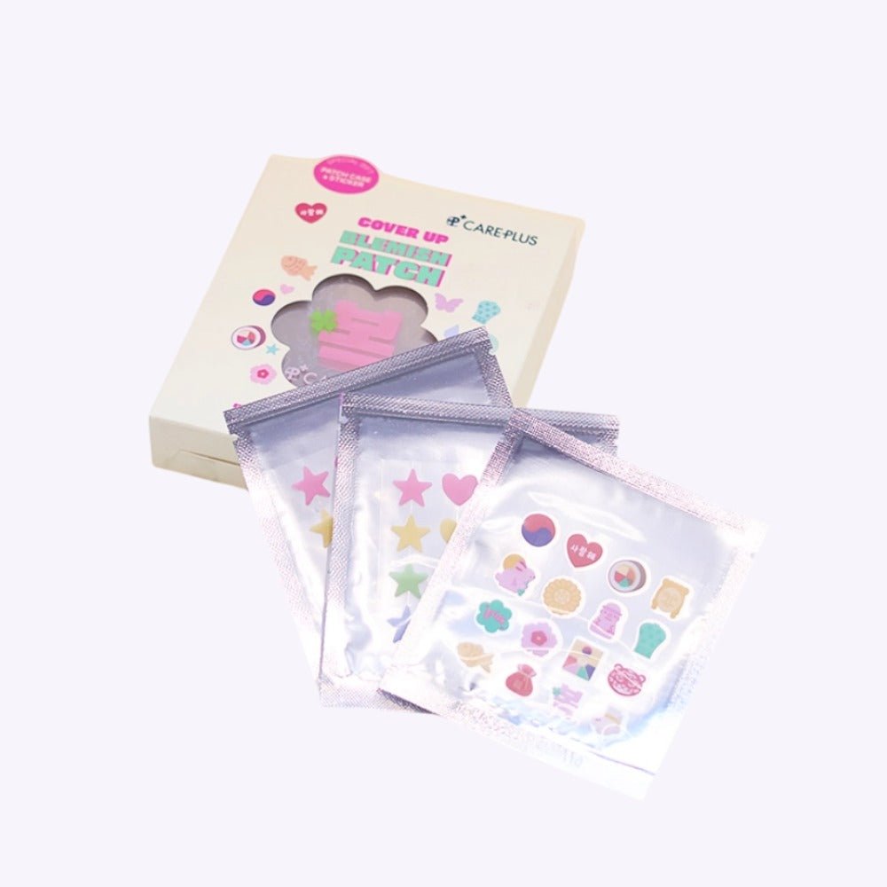 Care Plus Cover Up Blemish Patch – Korean Edition (112 Patches + Gift Case) - RV Cosmetics