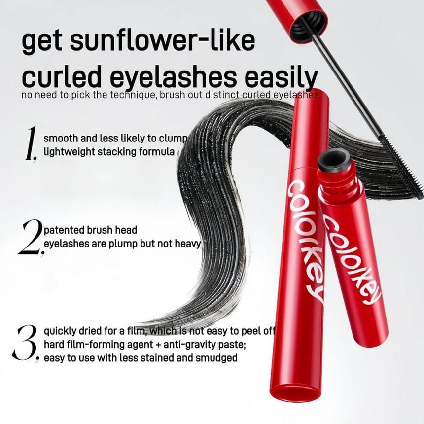 COLORKEY Long Curl Stereo Mascara 4.5g - RV Cosmetics