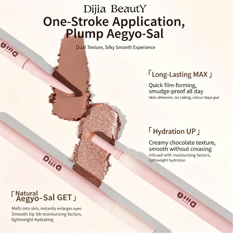 DIJIA Soufflé Dual-Ended Aegyo Sal Pencil - RV Cosmetics