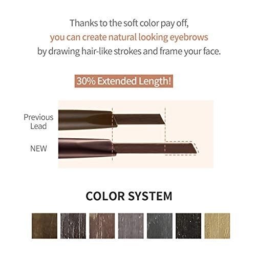 Etude House Drawing Eye Brow Pencil – Natural Long-Lasting Eyebrow Shaper - RV Cosmetics