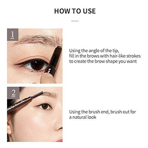 Etude House Drawing Eye Brow Pencil – Natural Long-Lasting Eyebrow Shaper - RV Cosmetics
