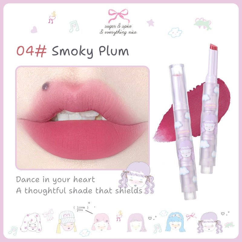 FLORTTE Wackky Girl's World Solid Lip Mud - RV Cosmetics