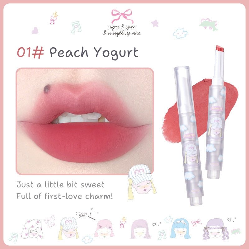 FLORTTE Wackky Girl's World Solid Lip Mud - RV Cosmetics