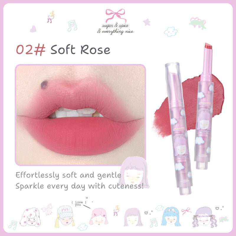 FLORTTE Wackky Girl's World Solid Lip Mud - RV Cosmetics
