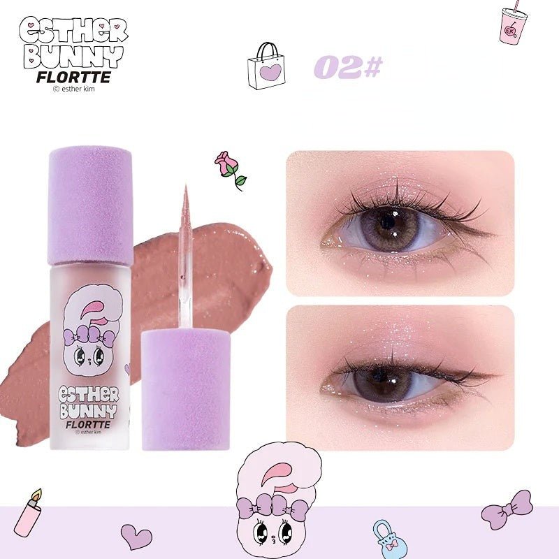 FLORTTE X ESTHER BUNNY Liquid Eyeshadow - RV Cosmetics