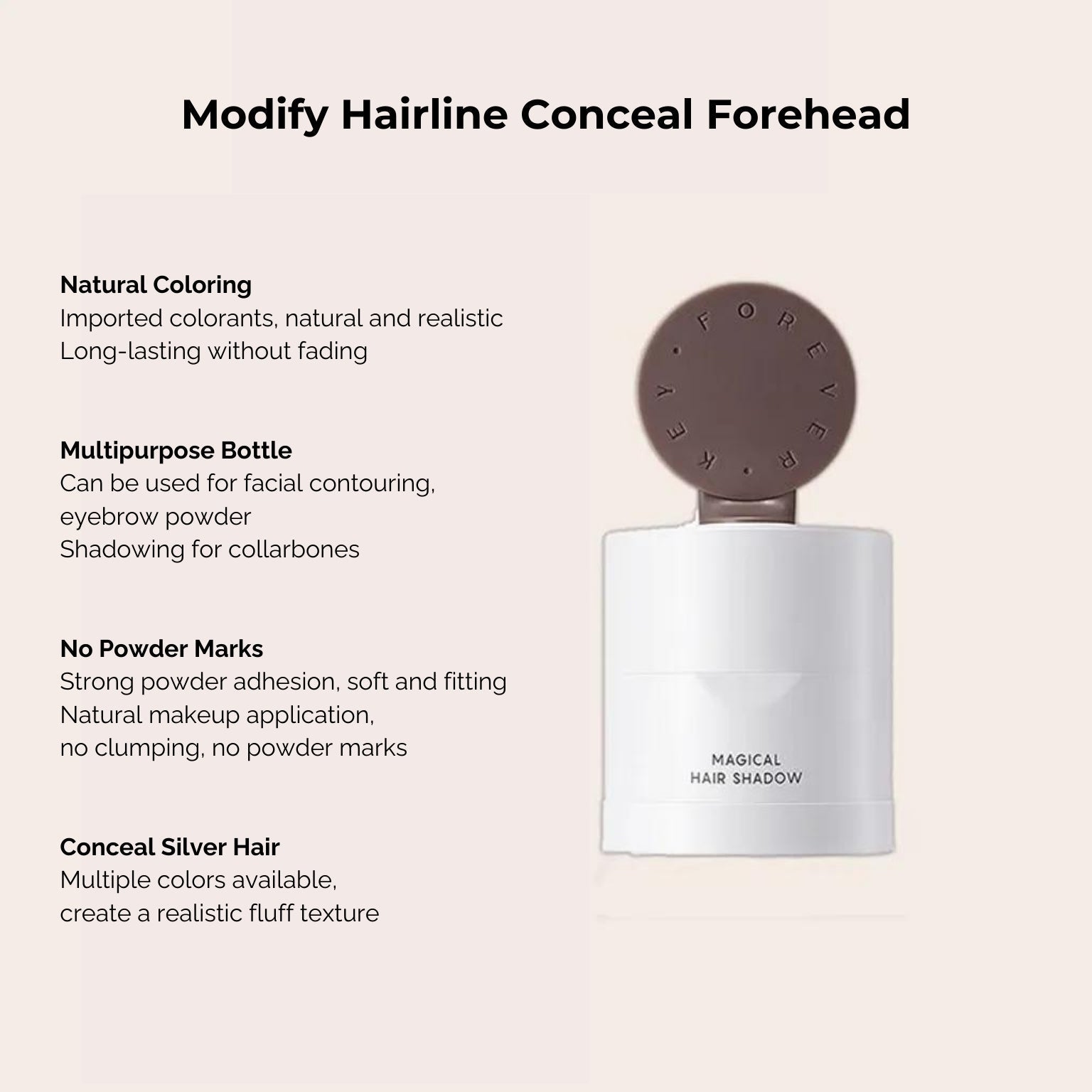 FOREVER KEY Magical Hairliner Shadow - RV Cosmetics