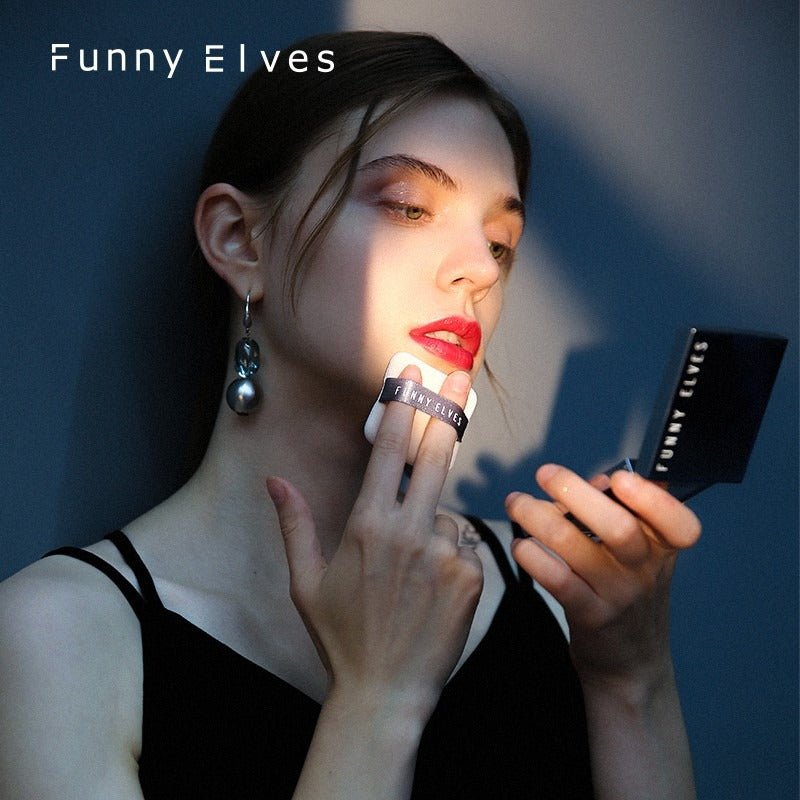 FUNNY ELVES Pressed Foundation Powder - RV Cosmetics