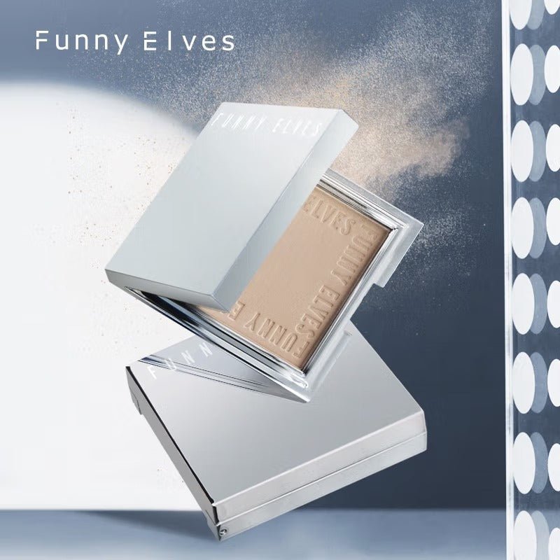 FUNNY ELVES Pressed Foundation Powder - RV Cosmetics