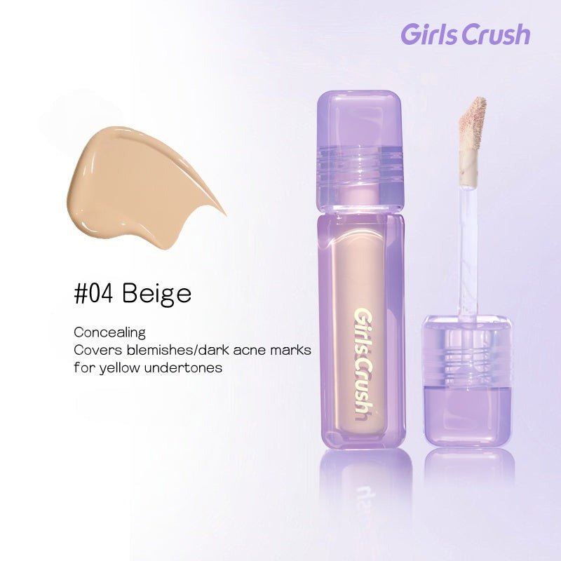 Girls Crush Water Velvet lightweight liquid Concealer (8g) - RV Cosmetics