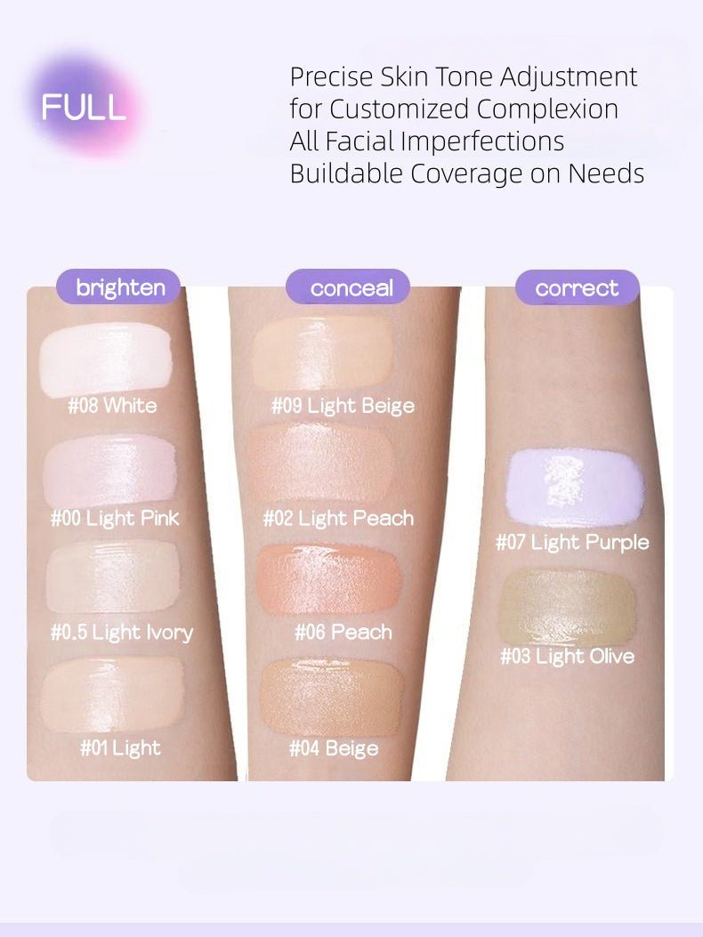 Girls Crush Water Velvet lightweight liquid Concealer (8g) - RV Cosmetics