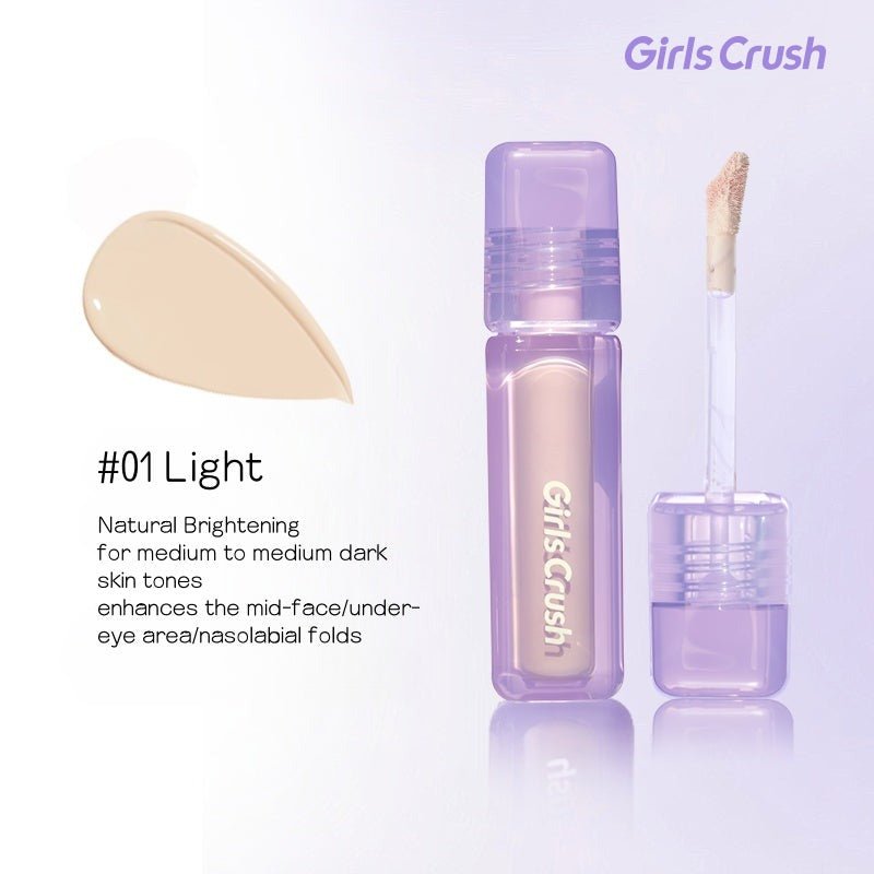 Girls Crush Water Velvet lightweight liquid Concealer (8g) - RV Cosmetics