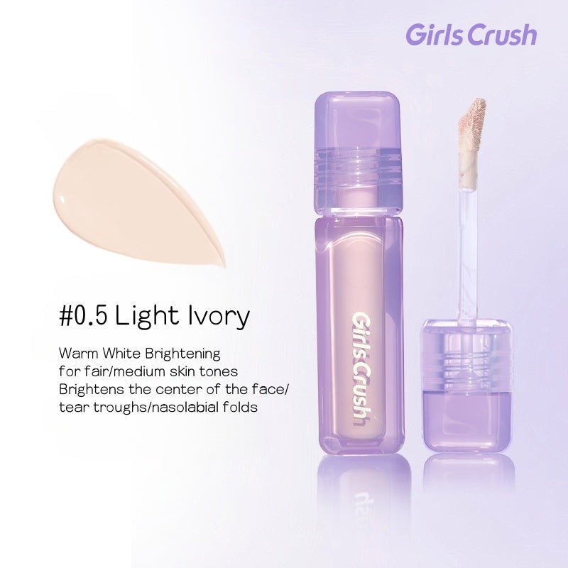 Girls Crush Water Velvet lightweight liquid Concealer (8g) - RV Cosmetics