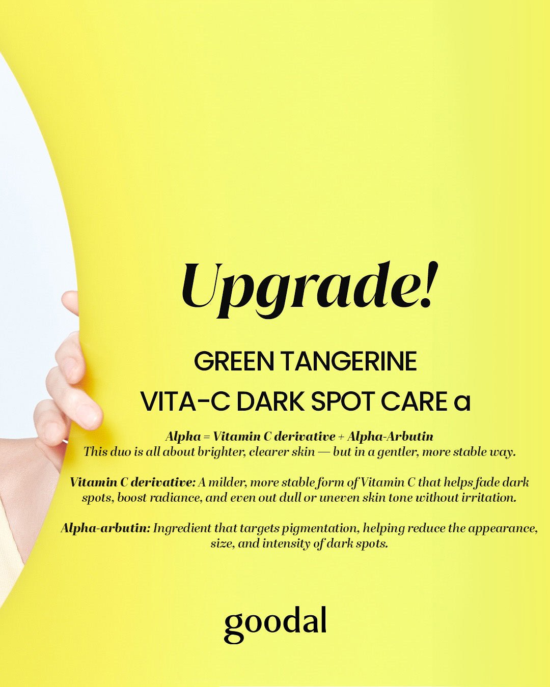 Goodal Green Tangerine Vita C Dark Spot Care Set (Serum + Cream + 2 Sheet Masks) - RV Cosmetics