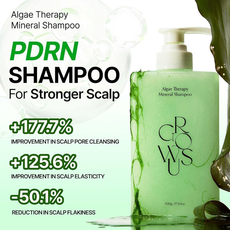GROWUS Algae Therapy Mineral Shampoo 500ml - RV Cosmetics