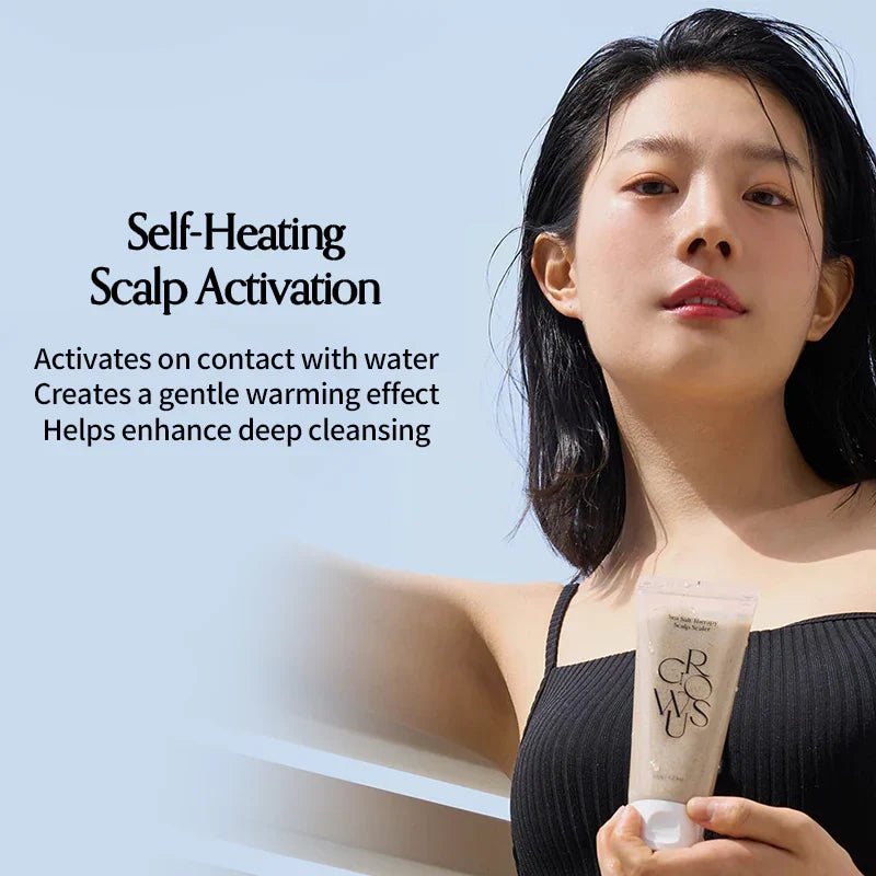 GROWUS Sea Salt Therapy Scalp Scaler 250g - RV Cosmetics