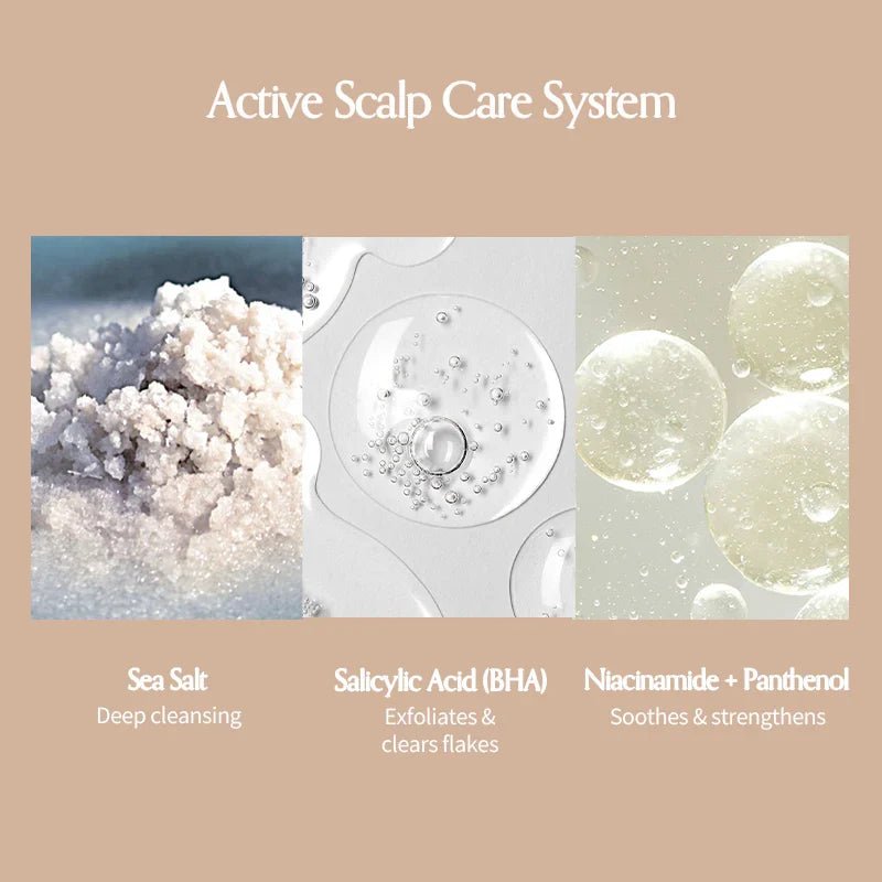 GROWUS Sea Salt Therapy Scalp Scaler 250g - RV Cosmetics