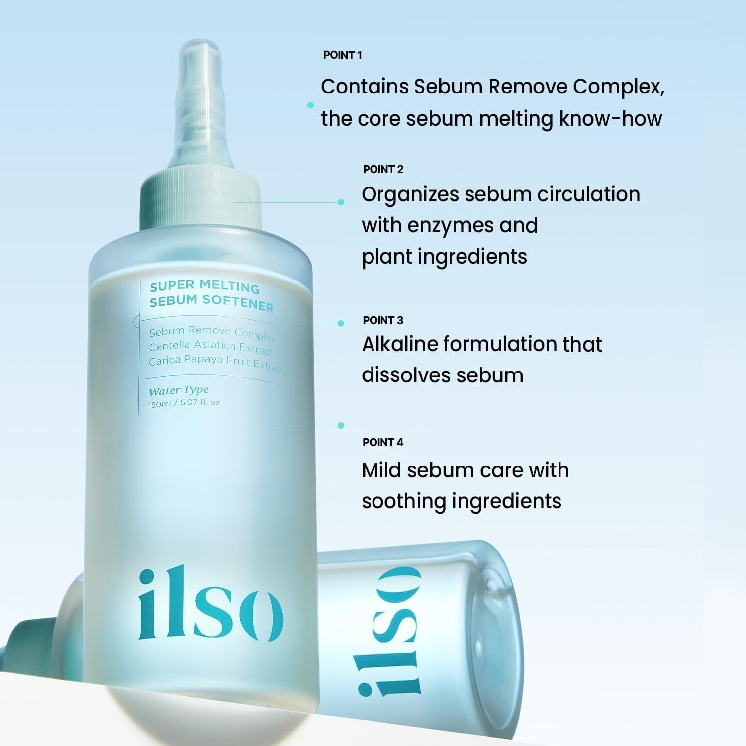 ILSO Natural Mild Clear Nose Patch Set + 40 Skin Wrap Cotton Pads (Sebum Softener & Pore Care Kit） - RV Cosmetics