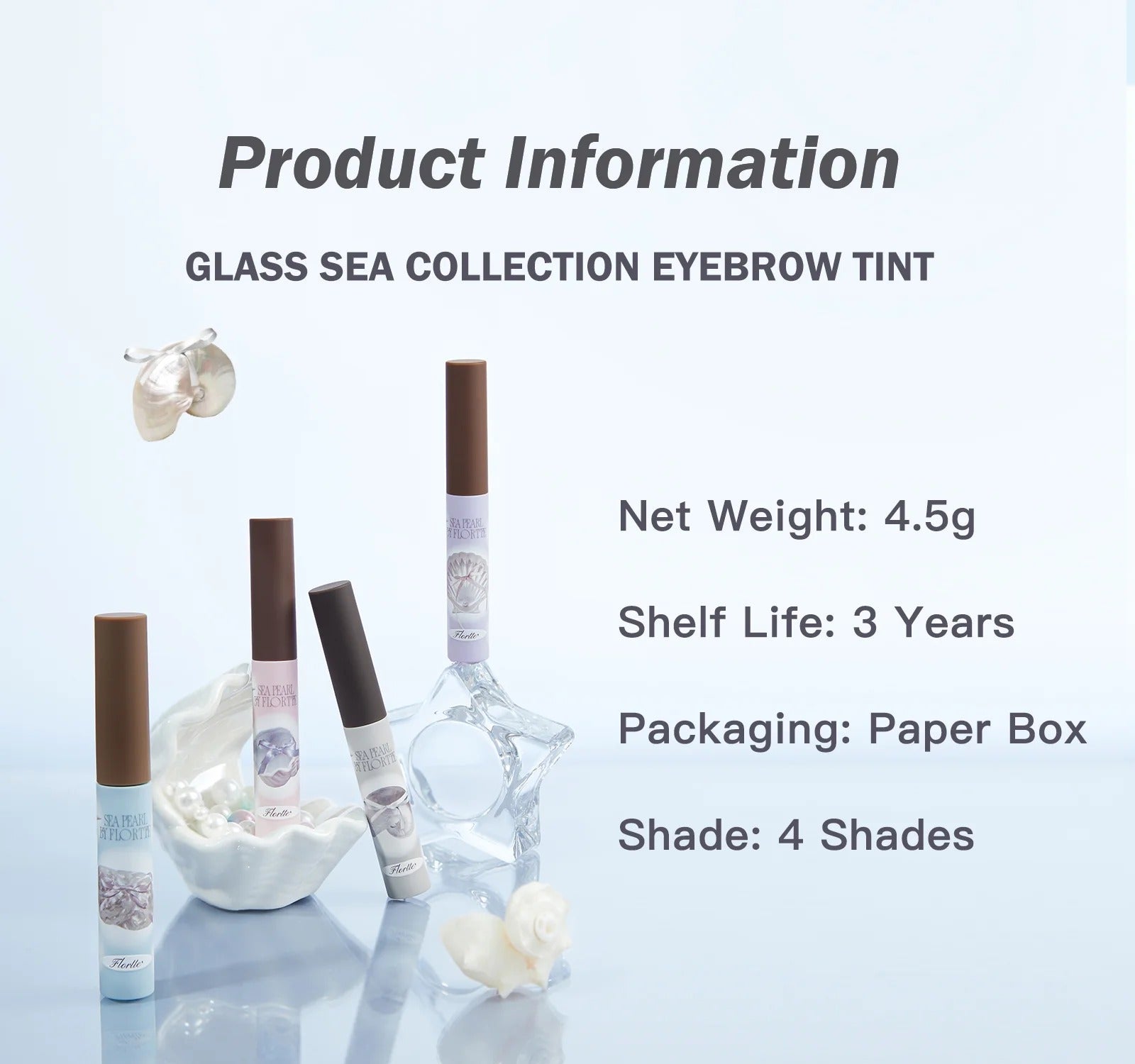 Flortte Glass Sea Collection Eyebrow Tint