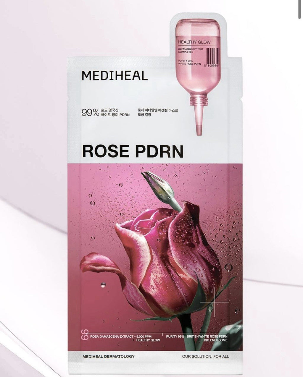 Mediheal Rose PDRN Face Essential Mask