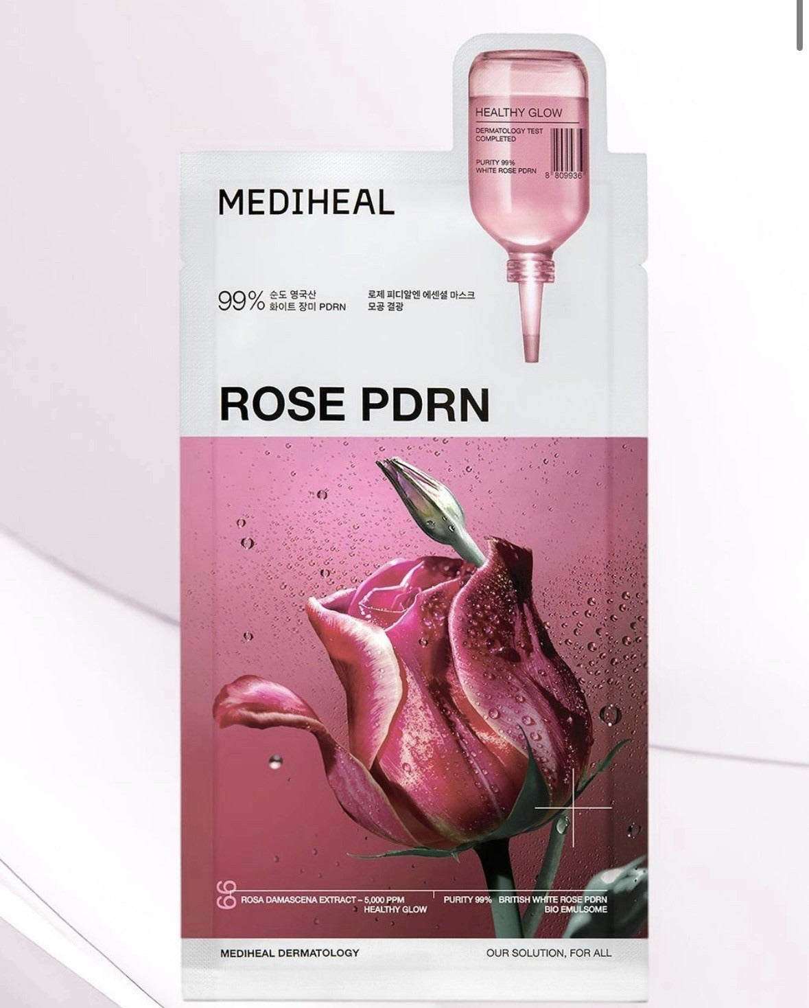 Mediheal Rose PDRN Face Essential Mask