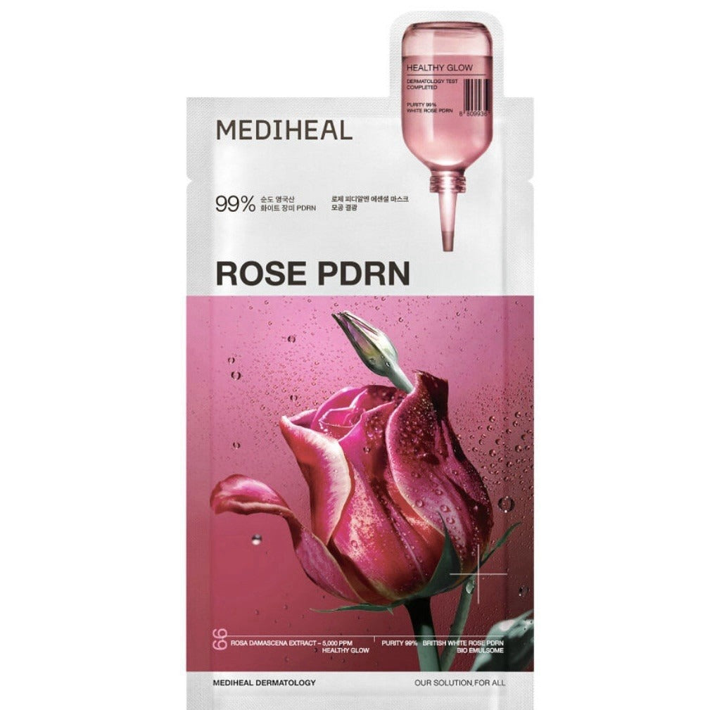 Mediheal Rose PDRN Face Essential Mask