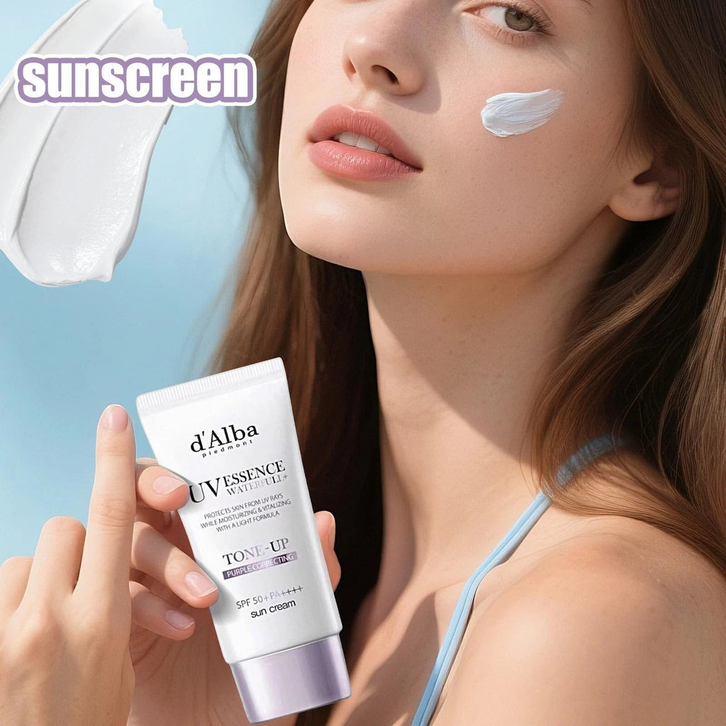 d’Alba Waterfull UV Essence Tone Up Sun Cream Purple SPF50+ PA++++ 50ml