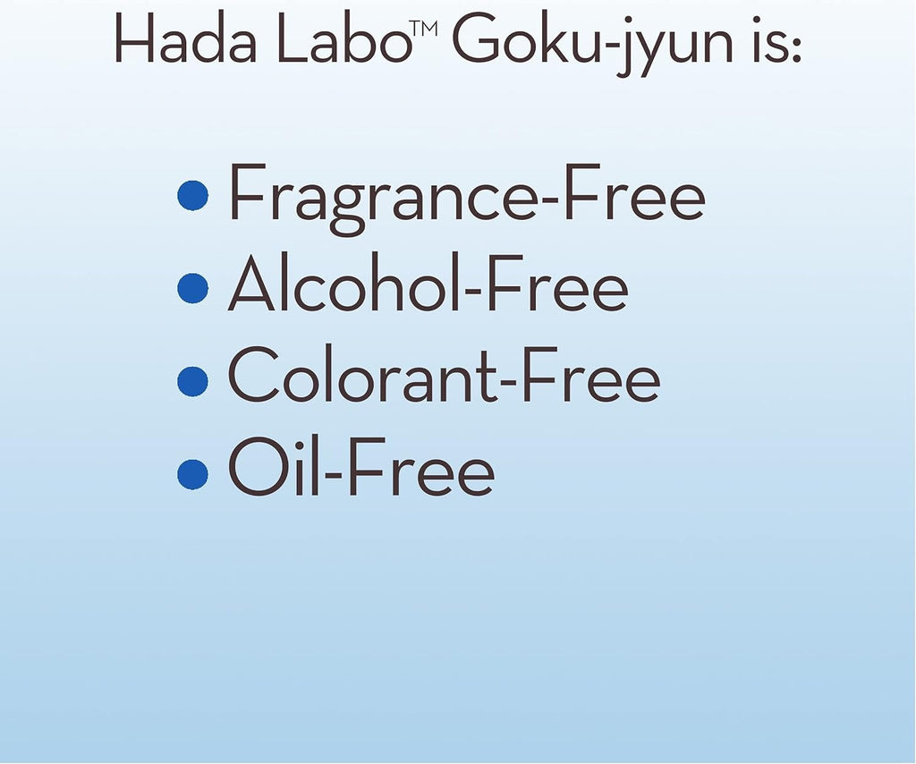 Hada Labo Rohto Goku-jun Hyaluronic Milky Lotion (140ml)