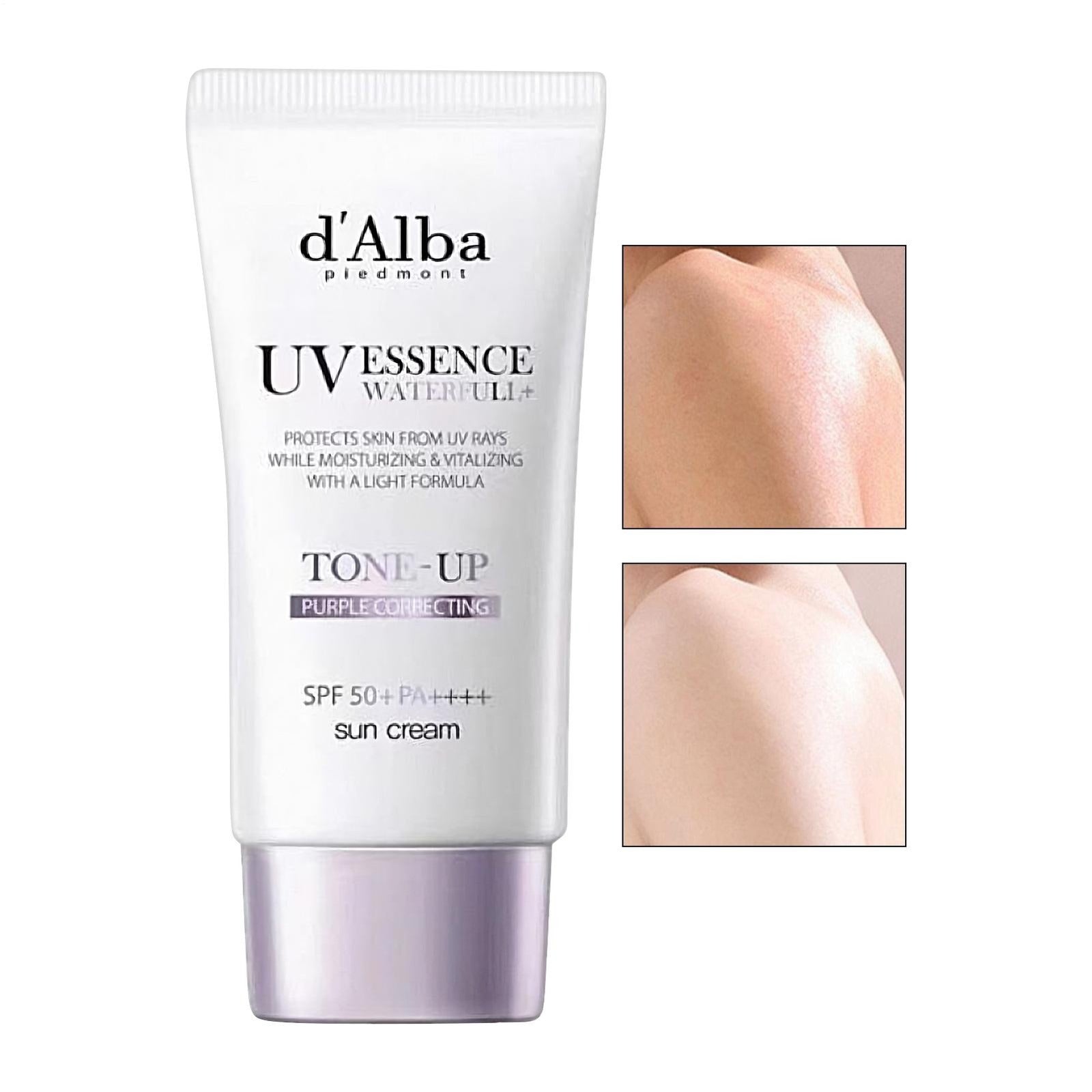 d’Alba Waterfull UV Essence Tone Up Sun Cream Purple SPF50+ PA++++ 50ml
