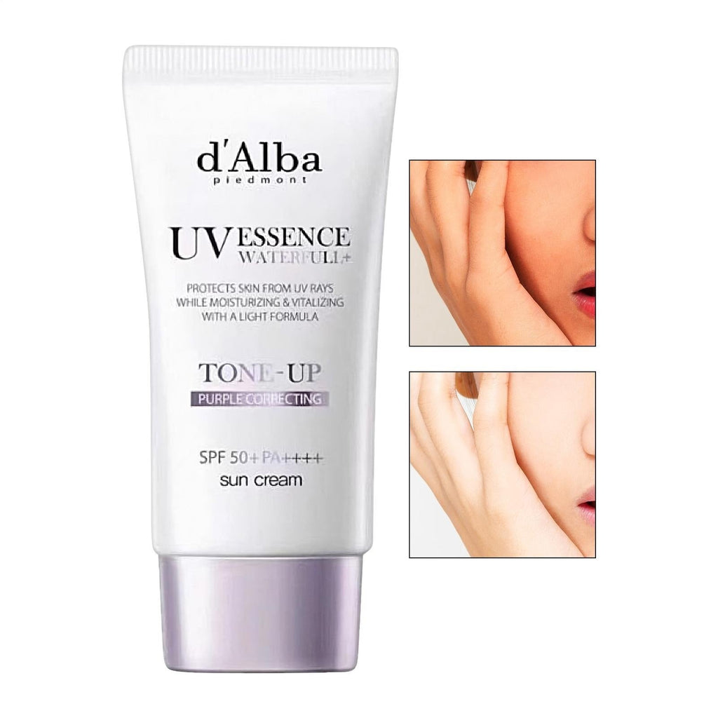 d’Alba Waterfull UV Essence Tone Up Sun Cream Purple SPF50+ PA++++ 50ml