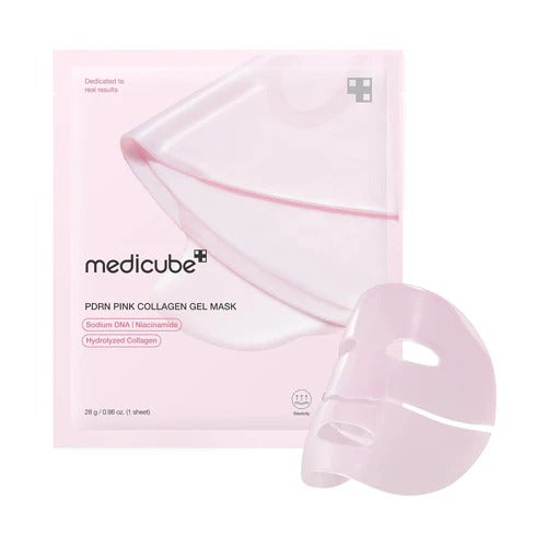 MEDICUBE PDRN Pink Collagen Gel Mask – Hydrating & Firming Sheet Mask