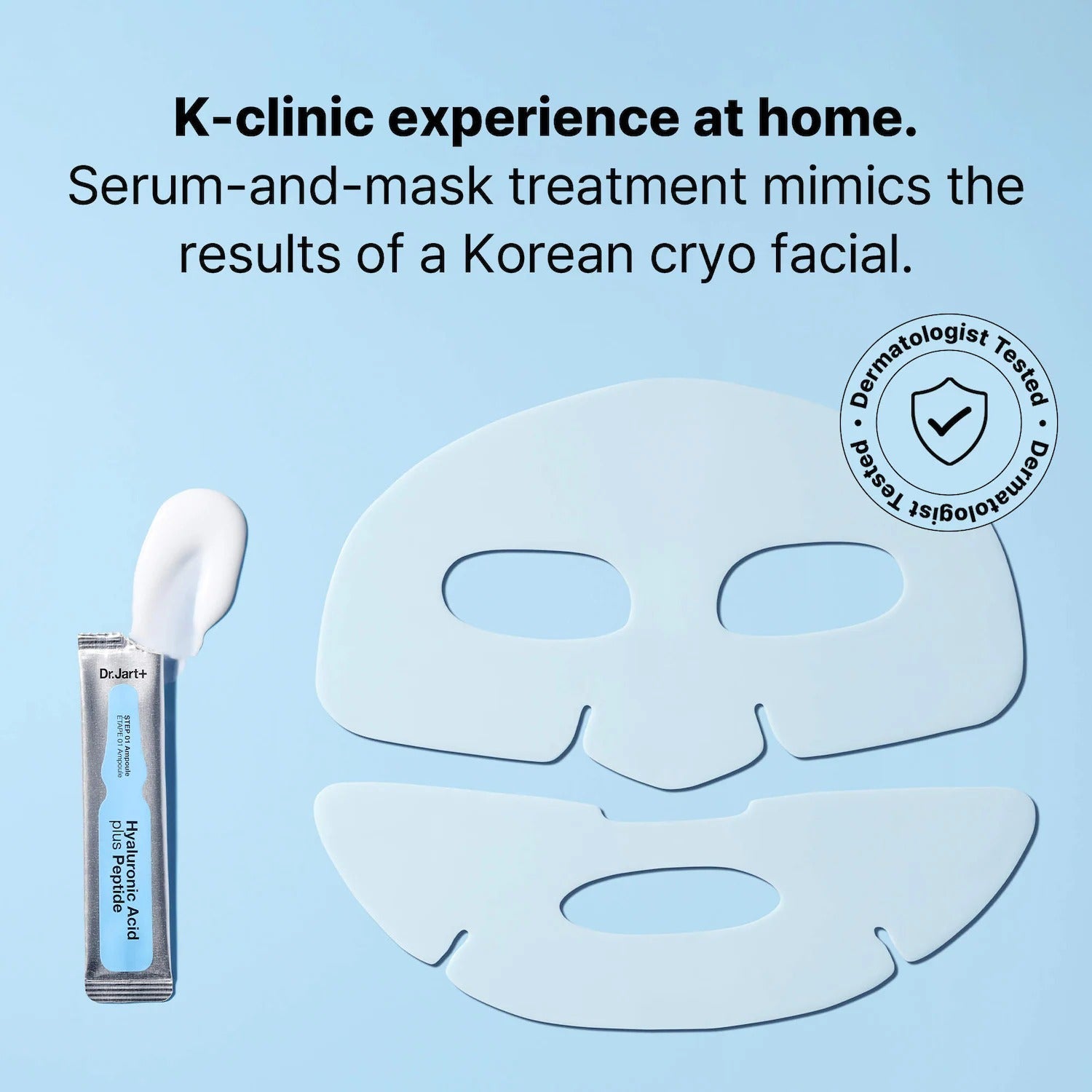 Dr.Jart+ Cryo Rubber with Soothing Allantoin – Cooling Rubber Sheet Mask
